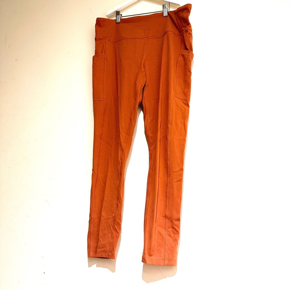 Prana Electa Leggings, soft, XL, Burnt Orange